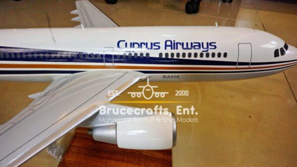 Model of A310-200 Cyprus Airways with detailed craftsmanship.